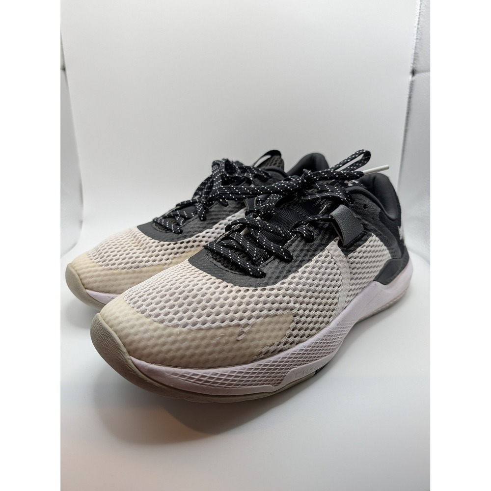 Under Armour Project Rock BSR 2 Training Shoe Mens 9.5 White Black 3025081-100